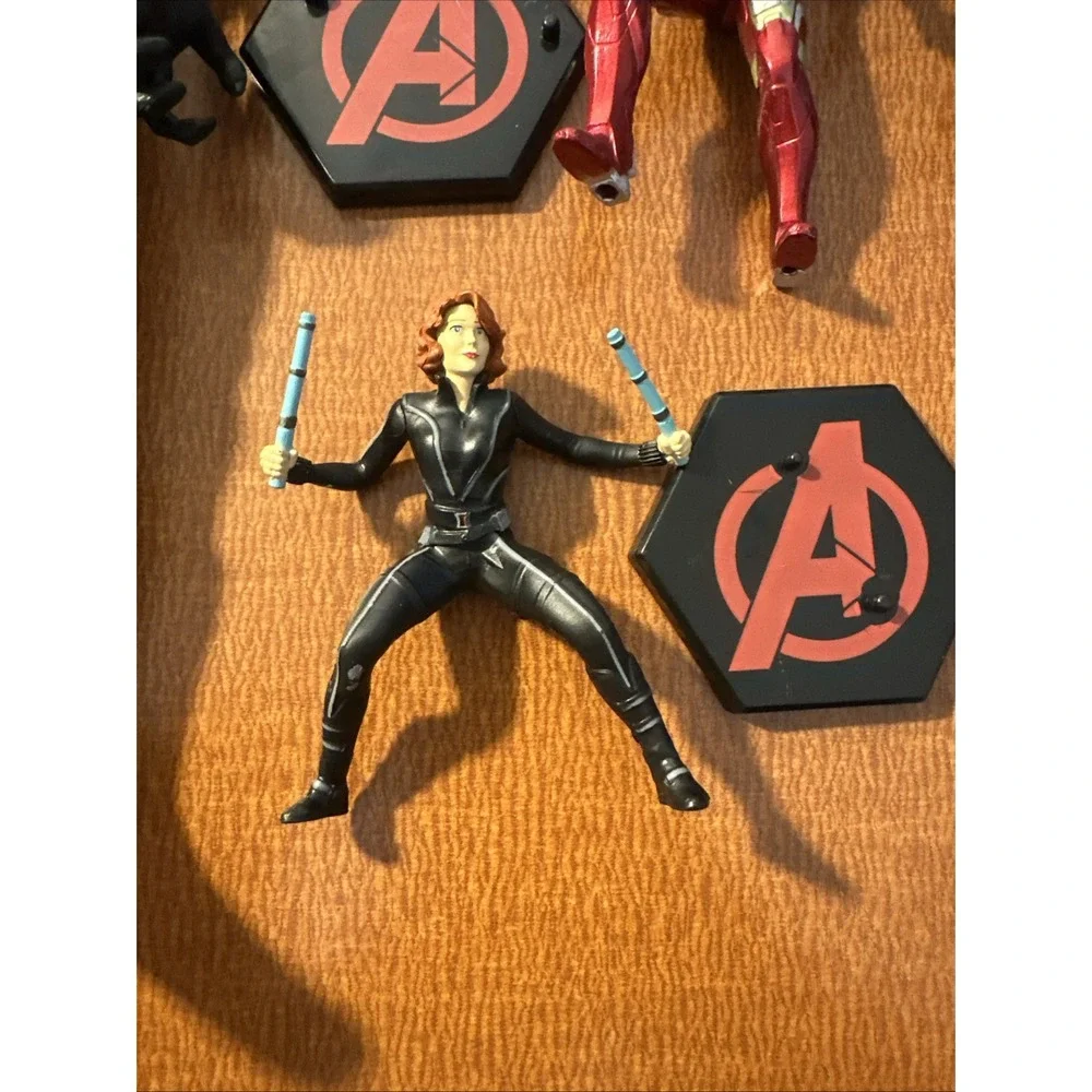 Marvel Avengers‎ Action Figure Lot Of 6, Hawkeye, Black Panther